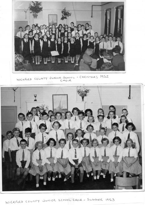 WICKFORD COUNTY JUNIOR SCHOOL, 1952-53