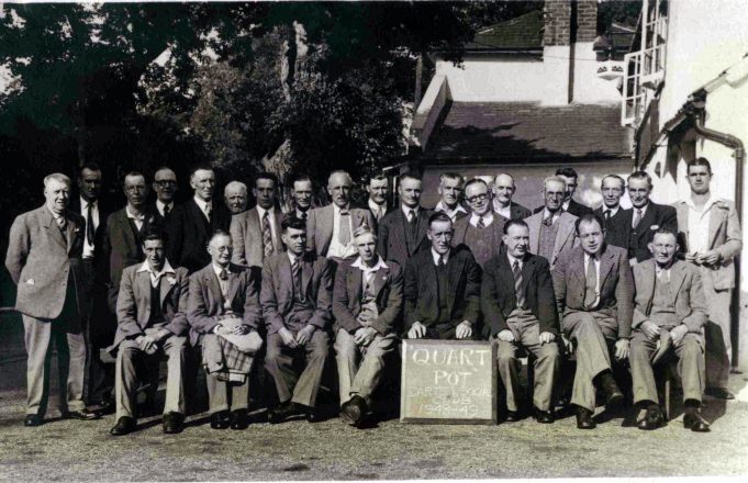 The Quart Pot, Darts and Social Club, 1949