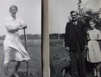 Anne and Austen Taylor with Lorraine