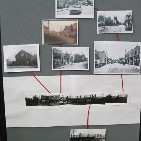 Old photos showing changes - South end of the High Street