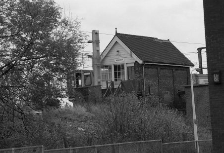 The Wickford signal box 1980s (1)