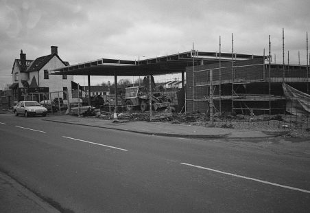 Runwell Road (3) Petrol station being built