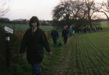 Runwell Boxing Day walk, Christmas 1994