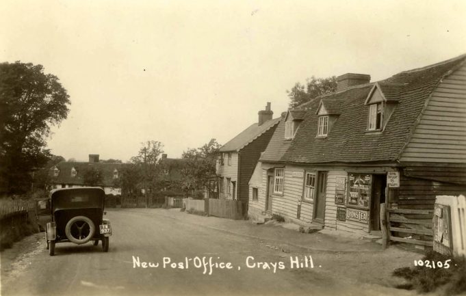 Crays Hill Post Office Circa 1927