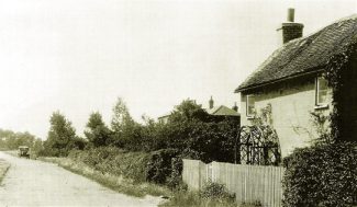 Hall Cottage where Peter lived from 1937