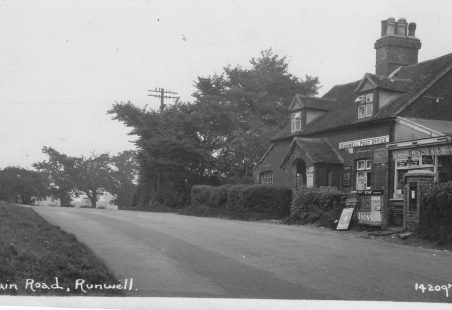 Runwell Post Office early 1900s