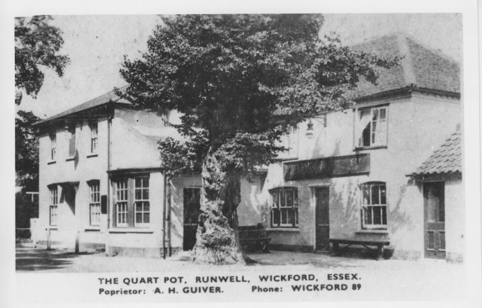 The Quart Pot pub, Runwell Road.