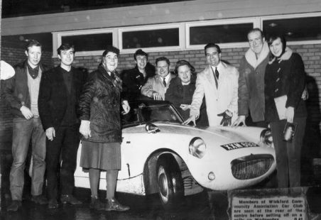 Joyce Ward and her cars.