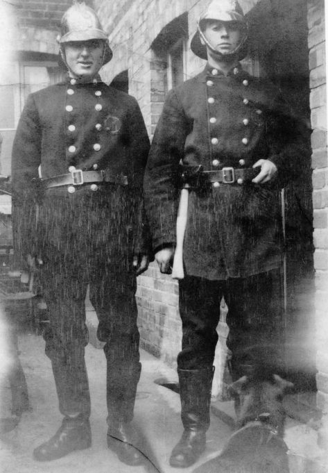 Albert Lovell (left) and Alf Fairey.