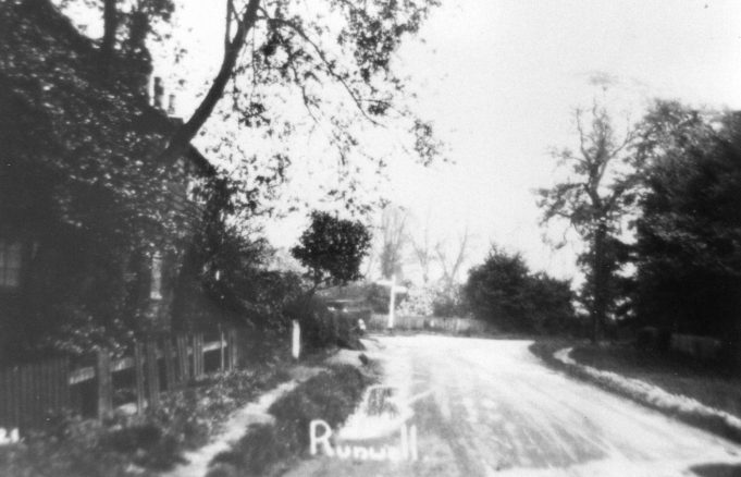 Runwell Road by the Church