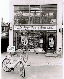 Prentice s cycle shop Republished August 2016 with family photograph Businesses Wickford Community Archive