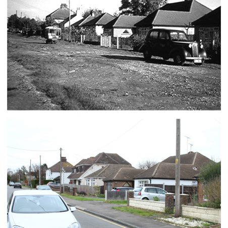 Wickford scenes, then and now.