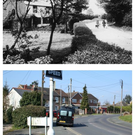 Wickford scenes, then and now.