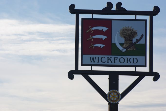 Wickford town sign