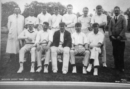Wickford Cricket Club members WW1