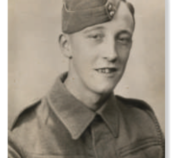 Harry Skeggs (1924 - 2017) - one of the first British troops to enter Bergen-Belsen, in April 1945.