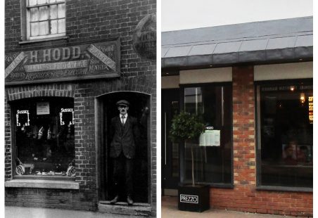 'Then and Now' Photos (around the centre of town).