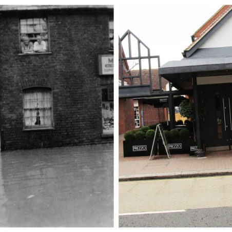 'Then and Now' Photos (around the centre of town).