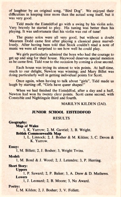 Wickford Secondary School Magazine 1958-59