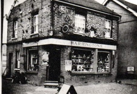 Harringtons' shop, Station Avenue.