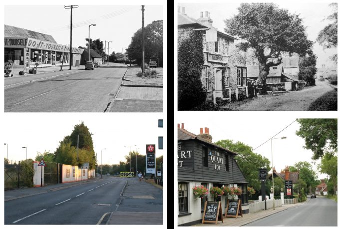 Runwell Road, Then and Now.(2)