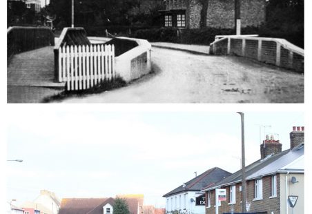 Nevendon Road, Then and Now.