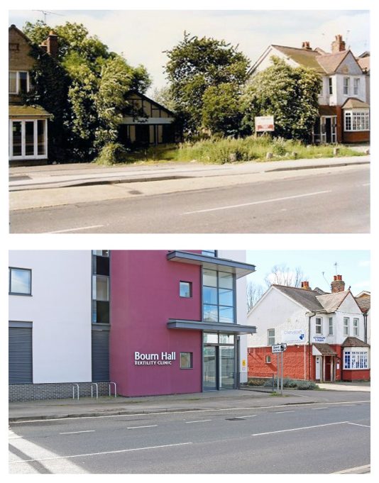 London Road, Then and Now.