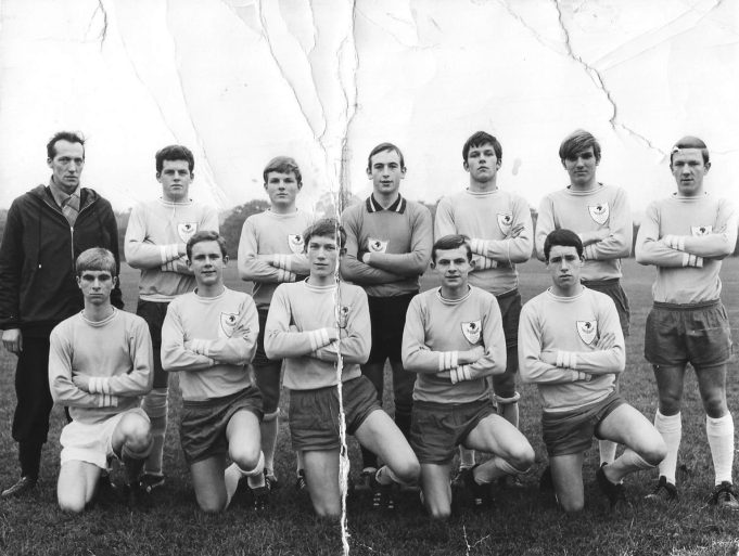 Wickford Youth Centre Football Team, 1967. They were the Saturday team who played in Southend Youth League.