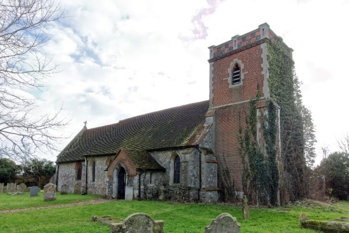 The church in North Benfleet where Hannah Lake was baptised.