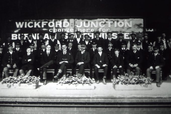 Wickford Railway Staff, c1915?