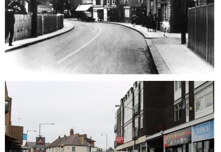 Wickford High Street, then and now.